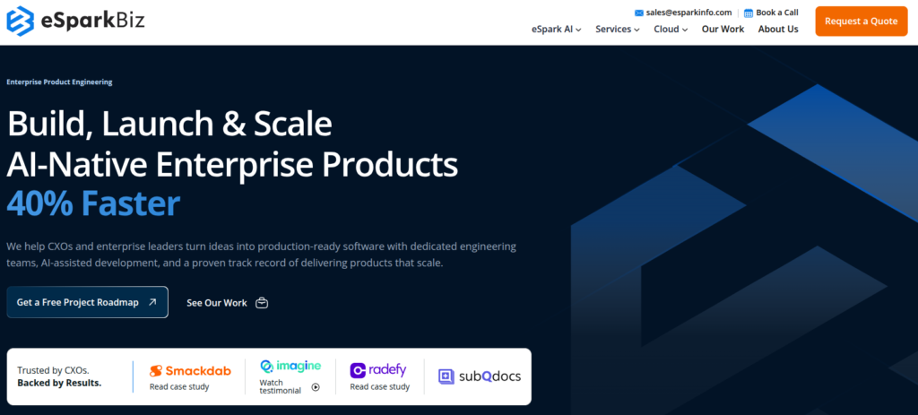 Top 10 Software Outsourcing Companies in India for 2026 11 eSparkBiz - Home Page